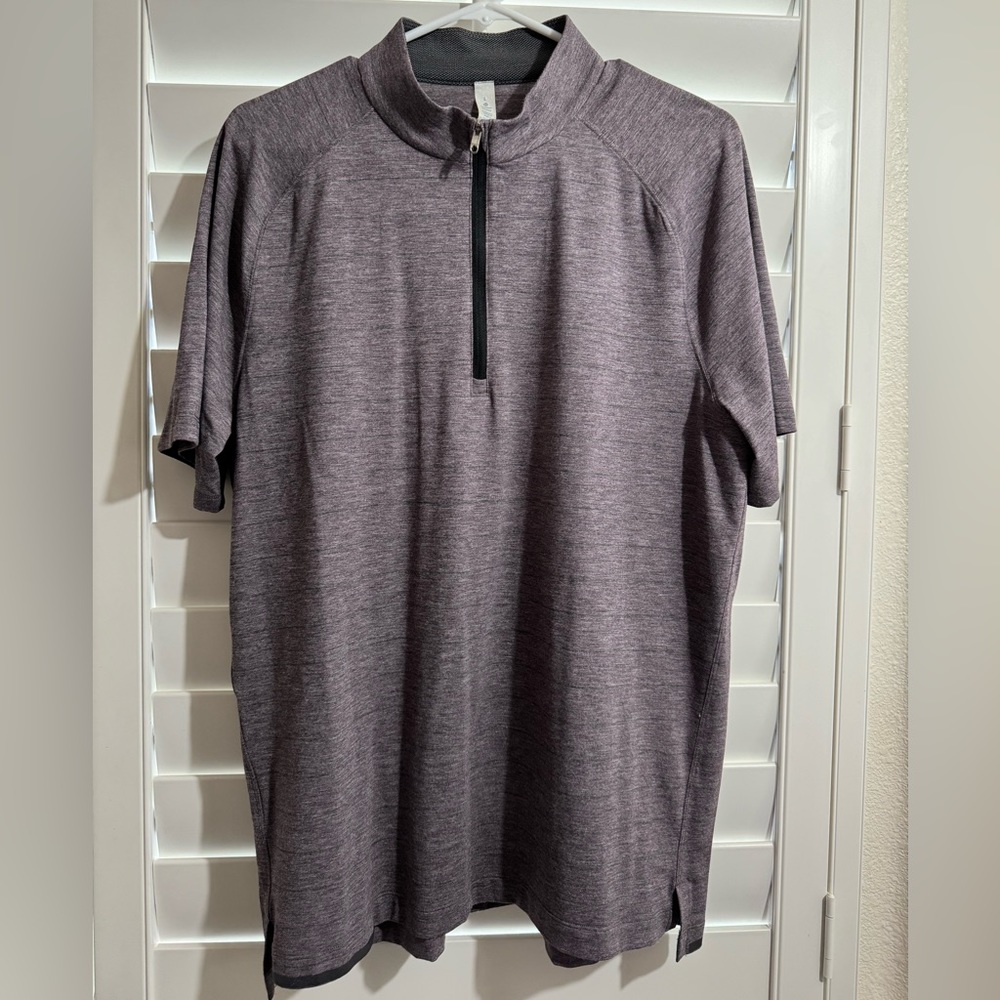 Lululemon Pull Over Zipper Shirt, Size Large